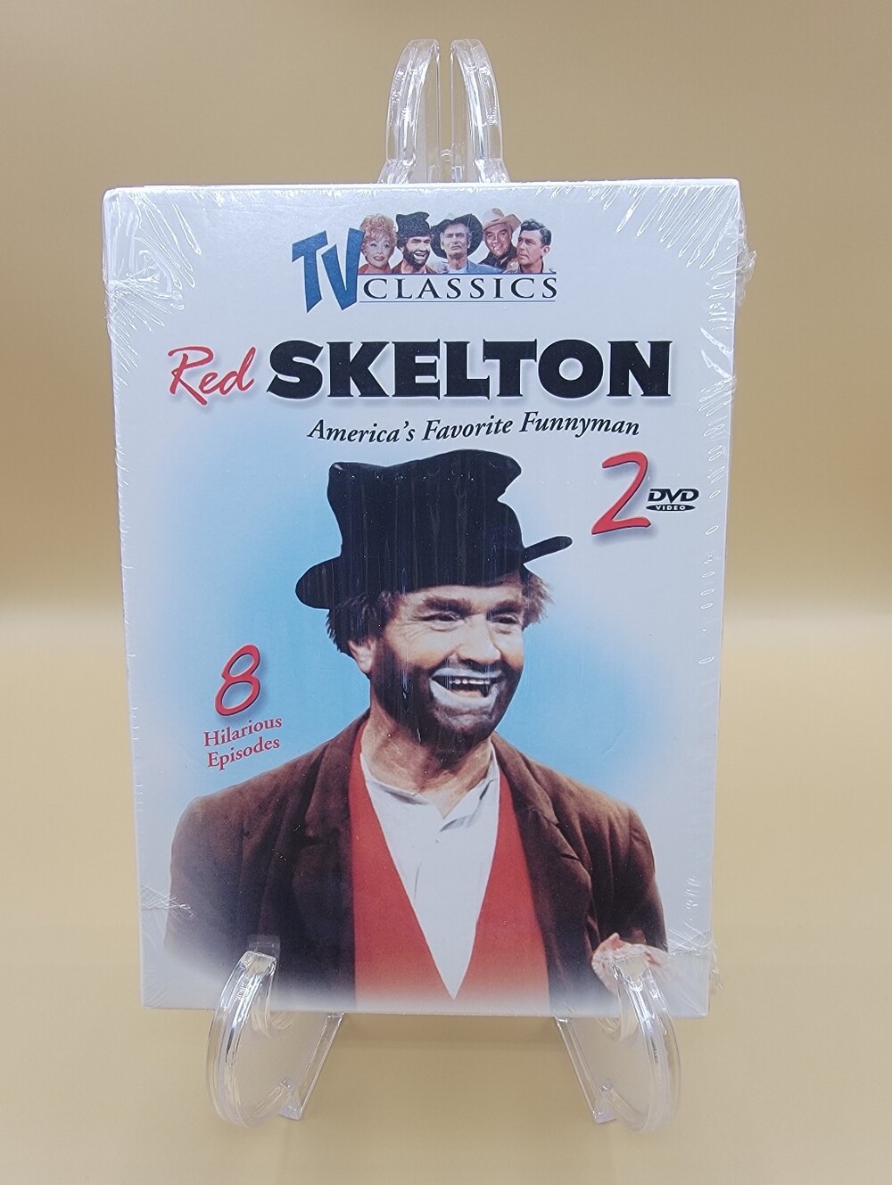 Red Skelton 8 Hilarious Episodes 2 DVD Video TV Classics 400 Minutes Sealed New